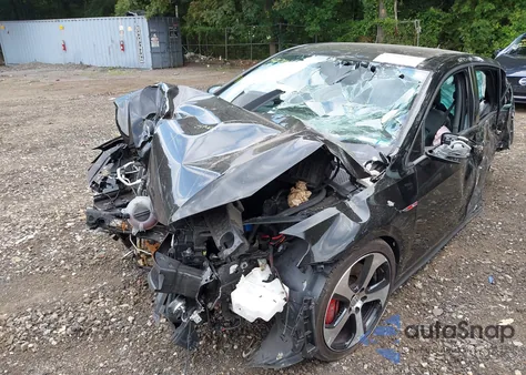 2015 Volkswagen Golf Gti 2.0T Se W/Performance Package 4-Door из США, поврежденный, VIN 3VW547AU6FM083795